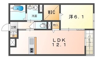 エスコンディーテの物件間取画像